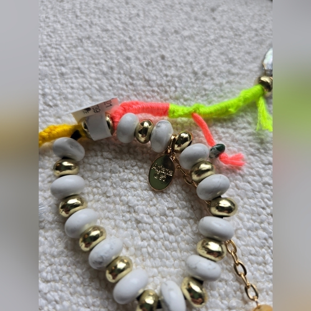 Ariana Ost ( Sold at Anthropologie), Dripping In Sun Hair Tie, Ivory, NWT!!! - Picture 6 of 10